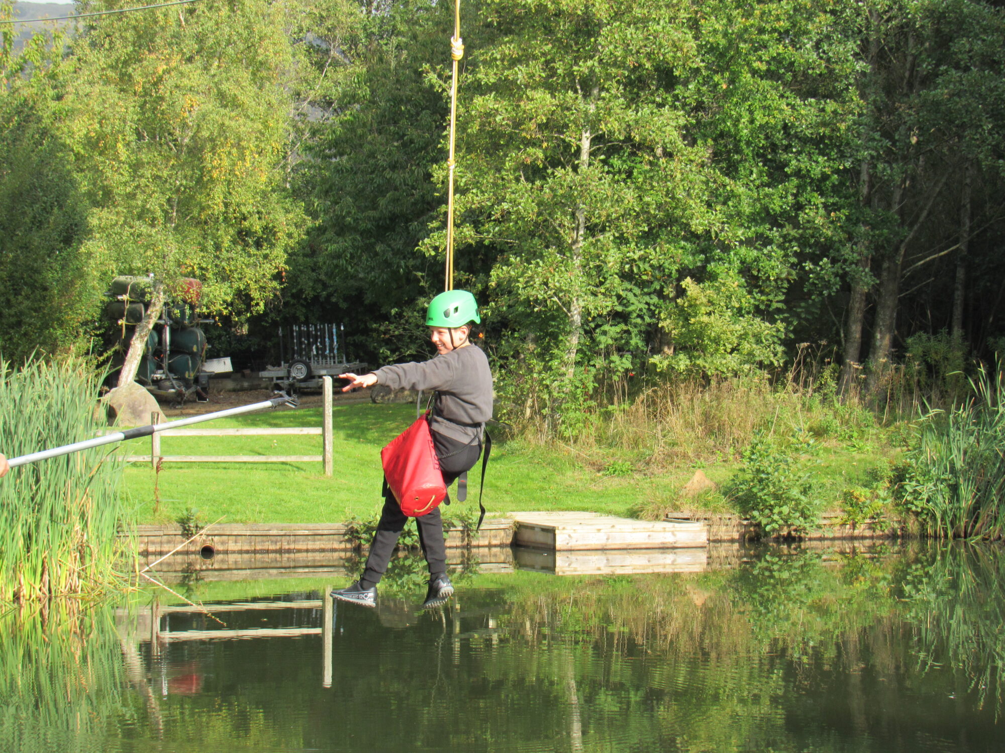 Zip Wire above water